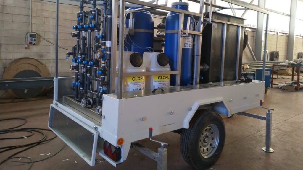 planta potabilizadora para emergencias