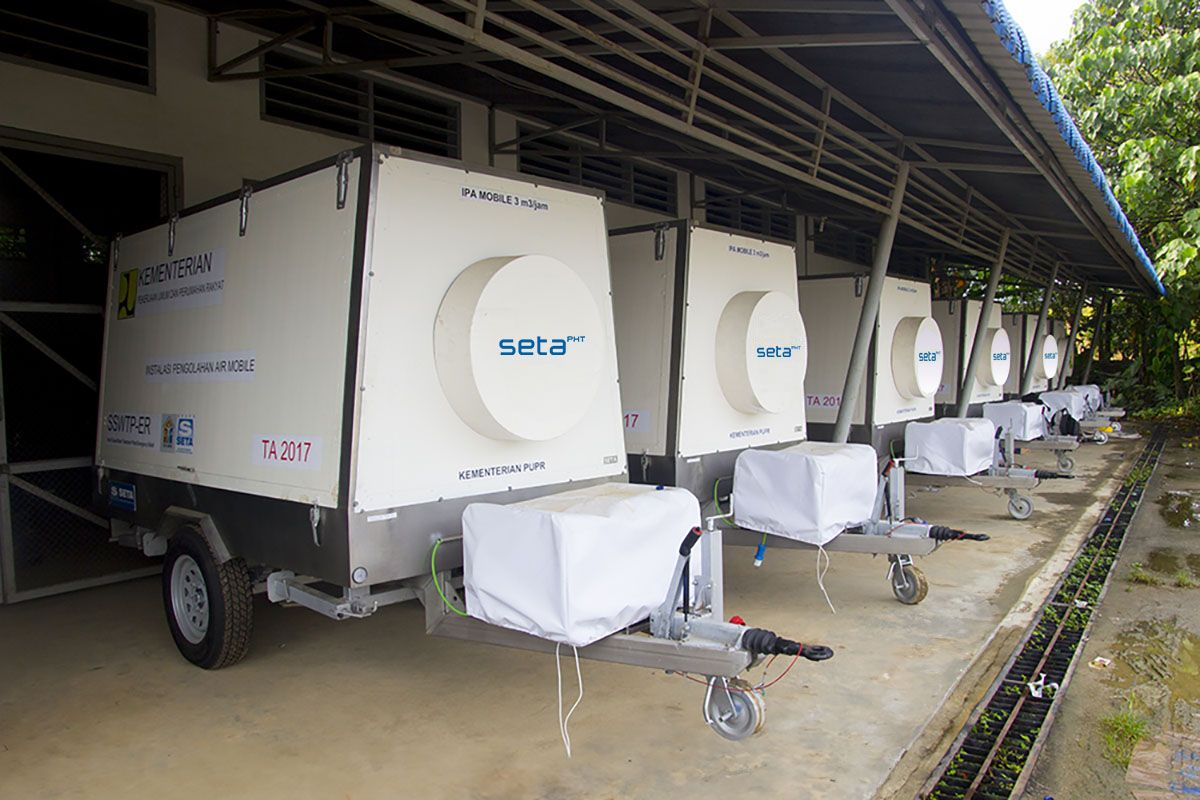 stations de potabilisation d'urgence