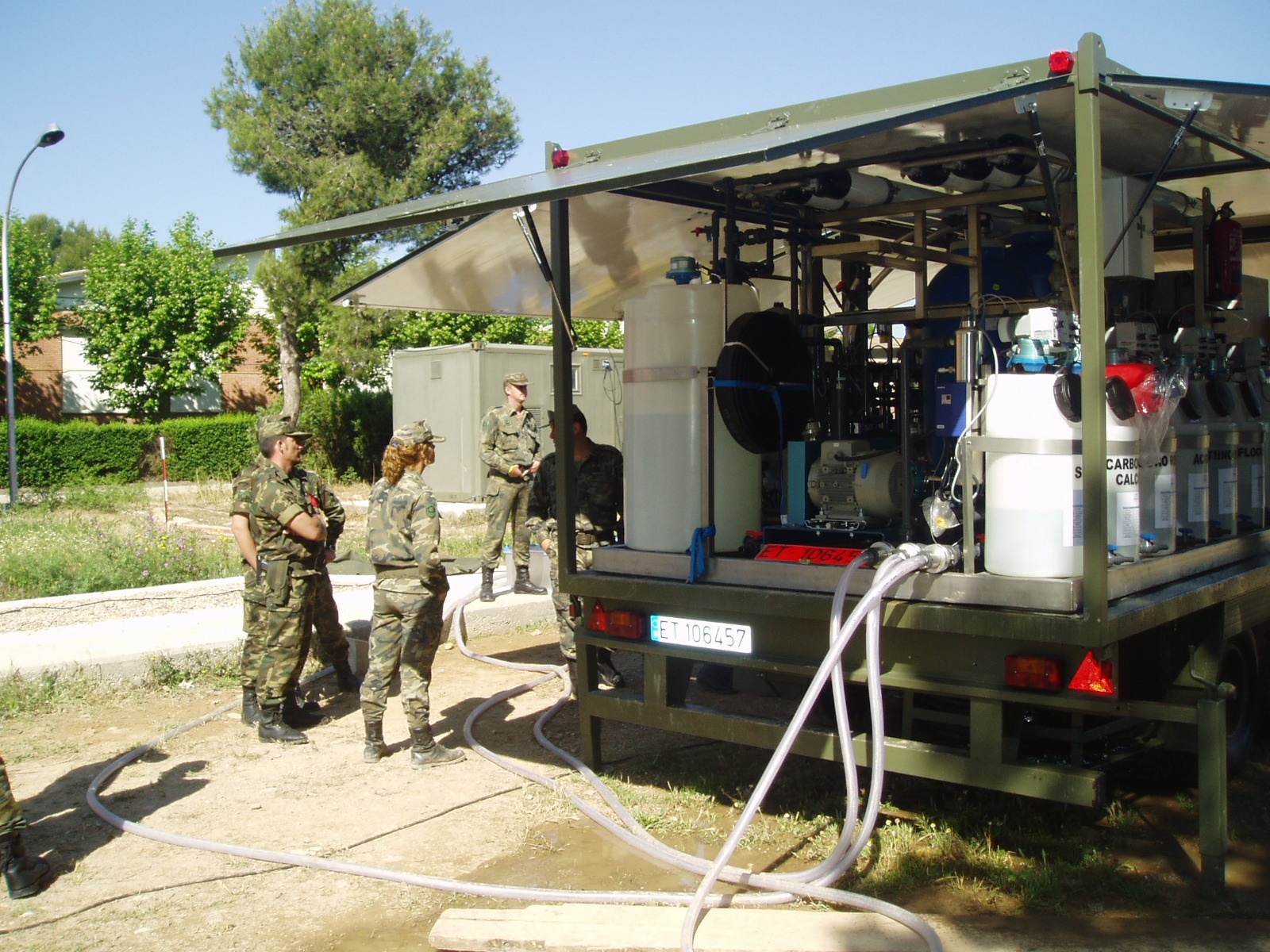 plantas potabilizadoras de emergencia