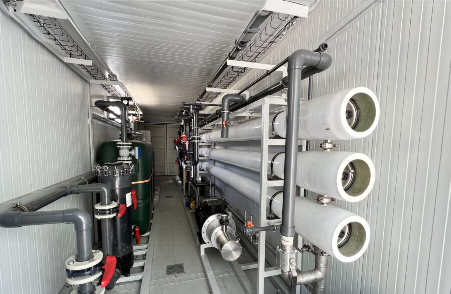 desaladoras de agua de mar SWRO