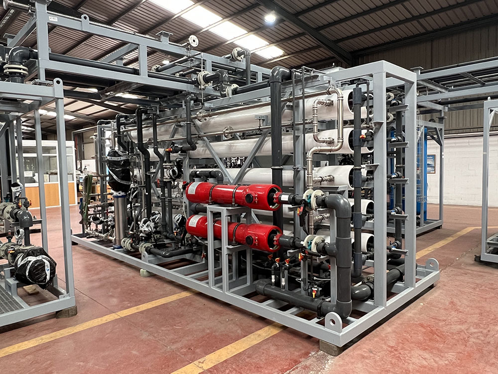 Water treatment system at Edmonton EcoPark
