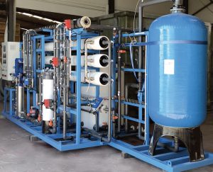 Planta desalinizadora de agua industrial
